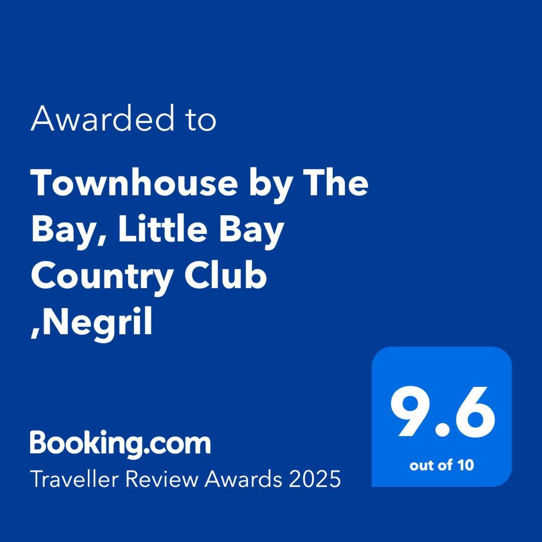 Townhouse By The Bay, Little Bay Country Club ,Negril Vila Orange Bay Exterior foto